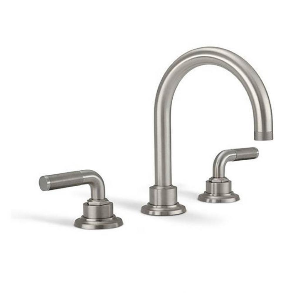 8'' Widespread Lavatory Faucet with ZeroDrain Upgrade - Knurled Handle