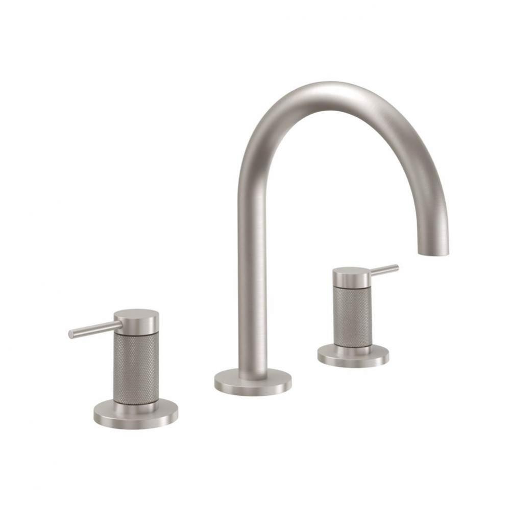 8'' Widespread Lavatory Faucet with ZeroDrain - High Spout