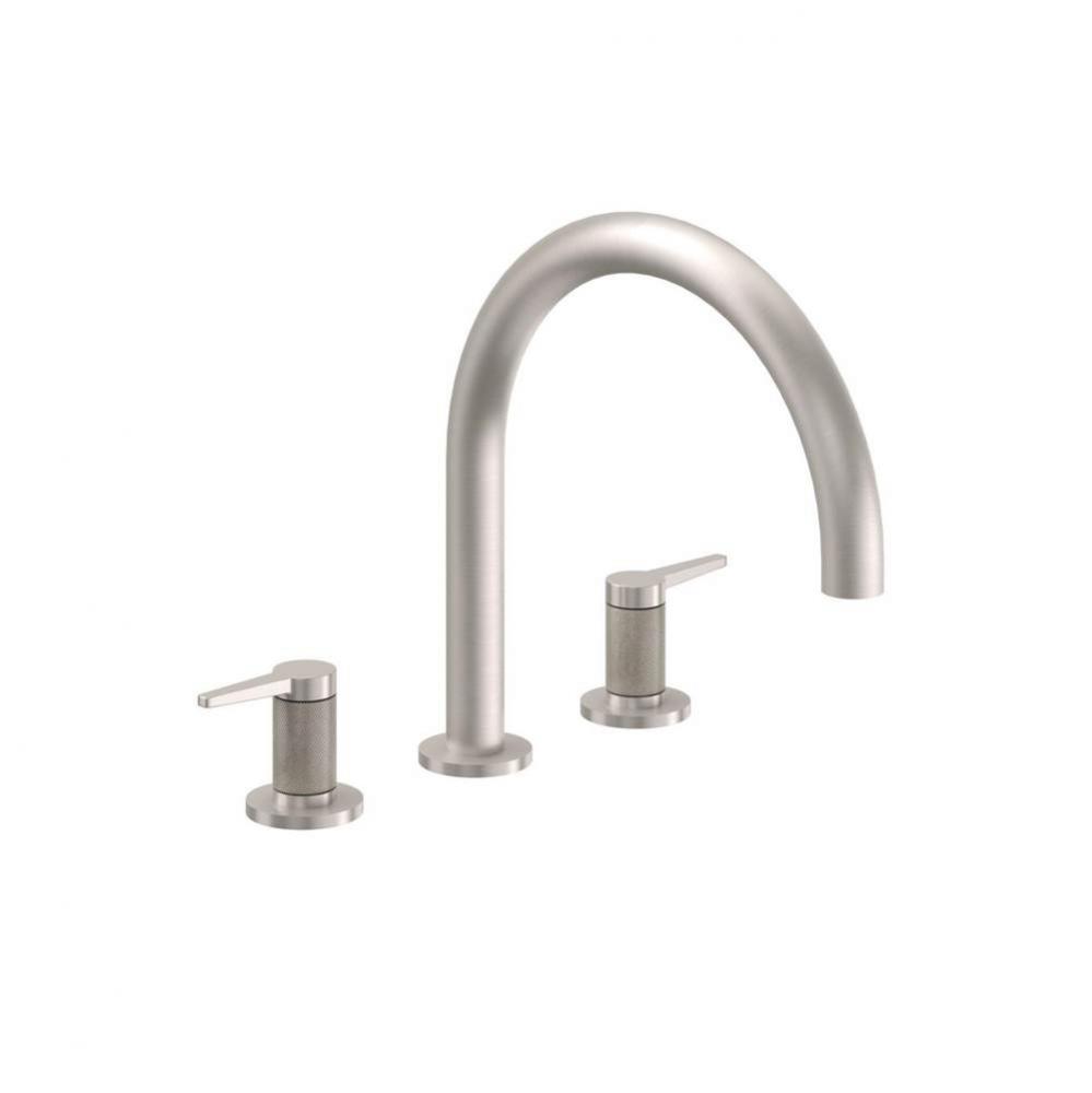 Complete Roman Tub Set - Knurled Insert