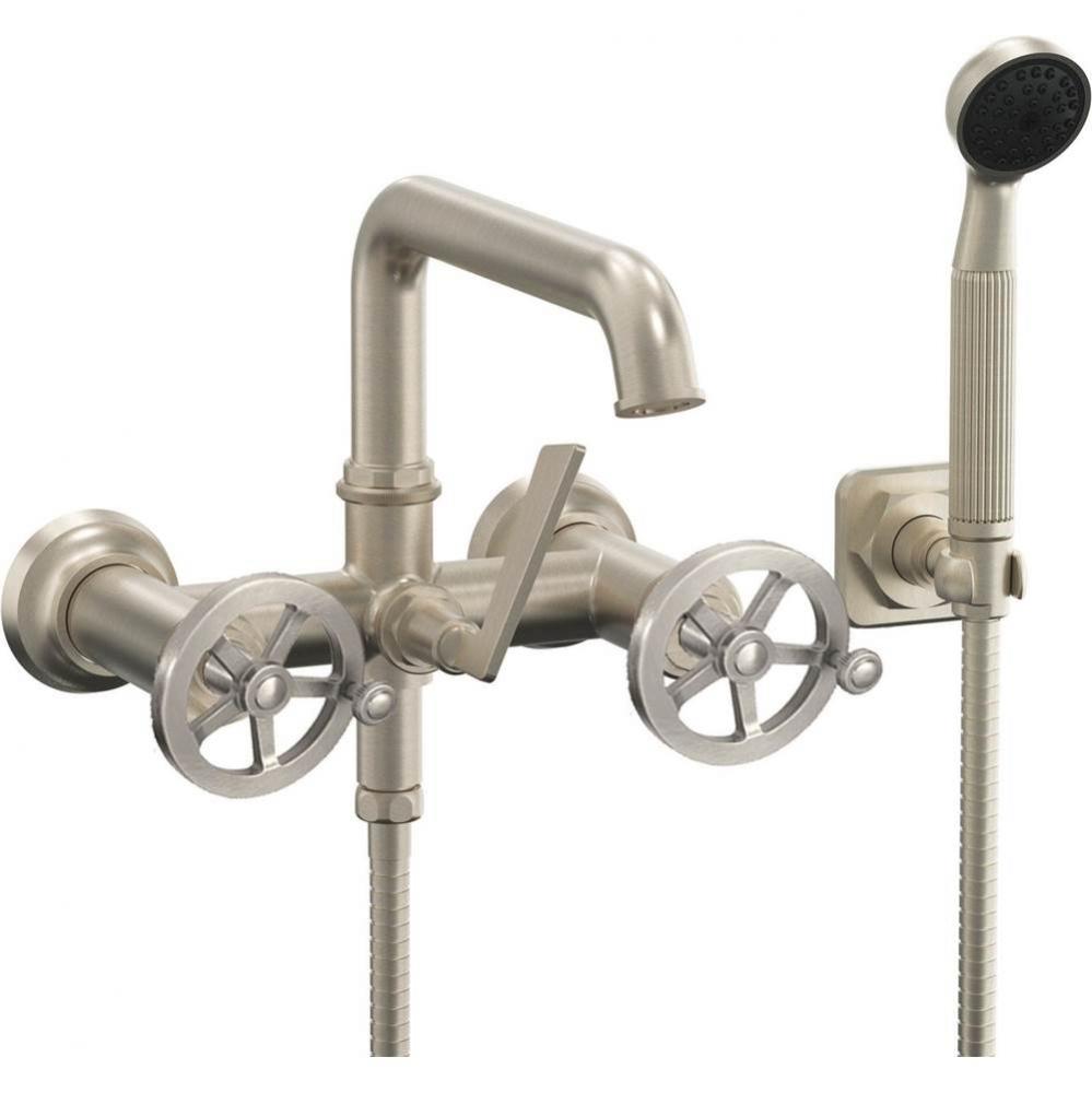 Wall Mount Tub Filler - Wheel Handles