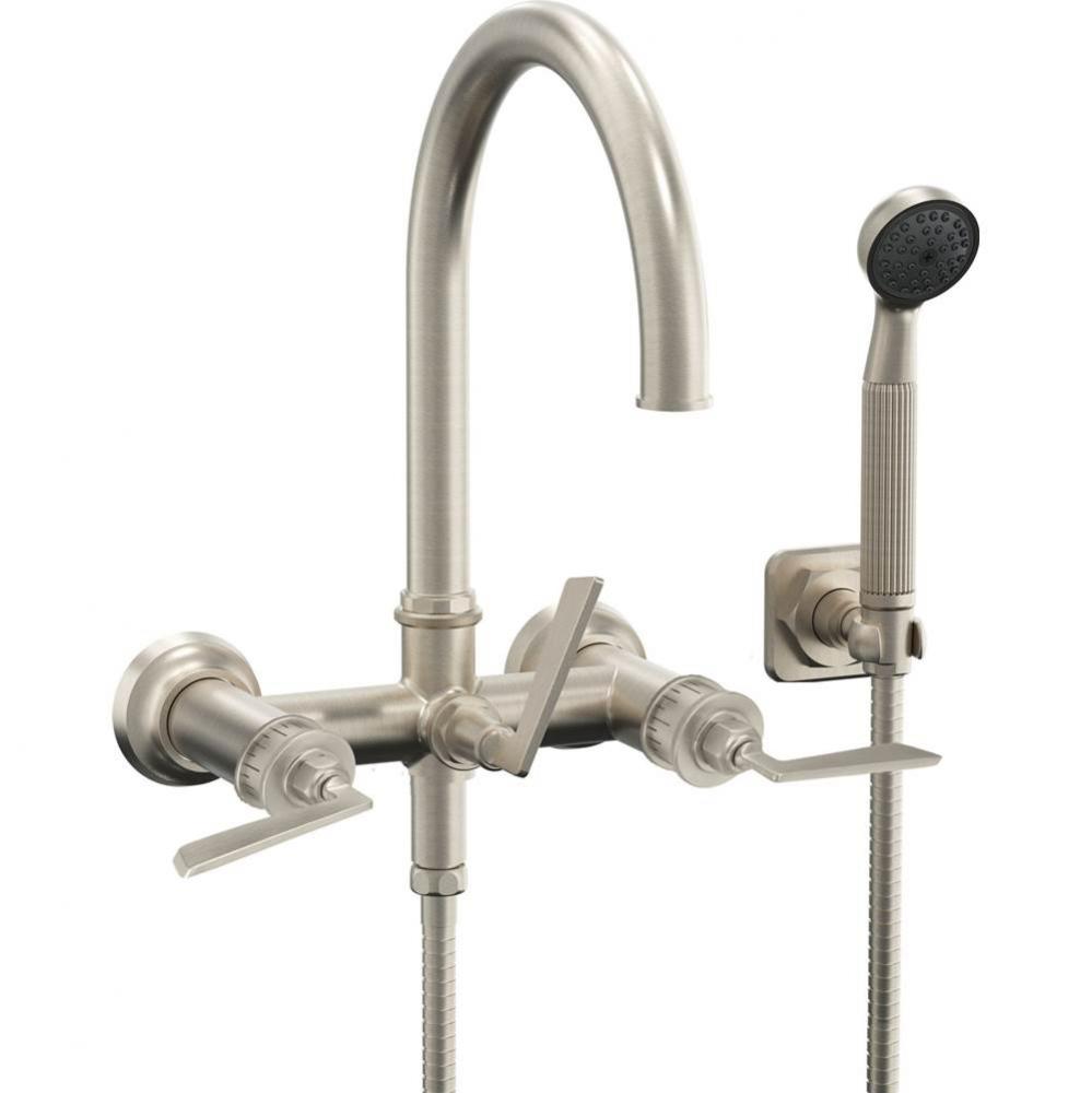 Wall Mount Tub Filler - Lever Handles