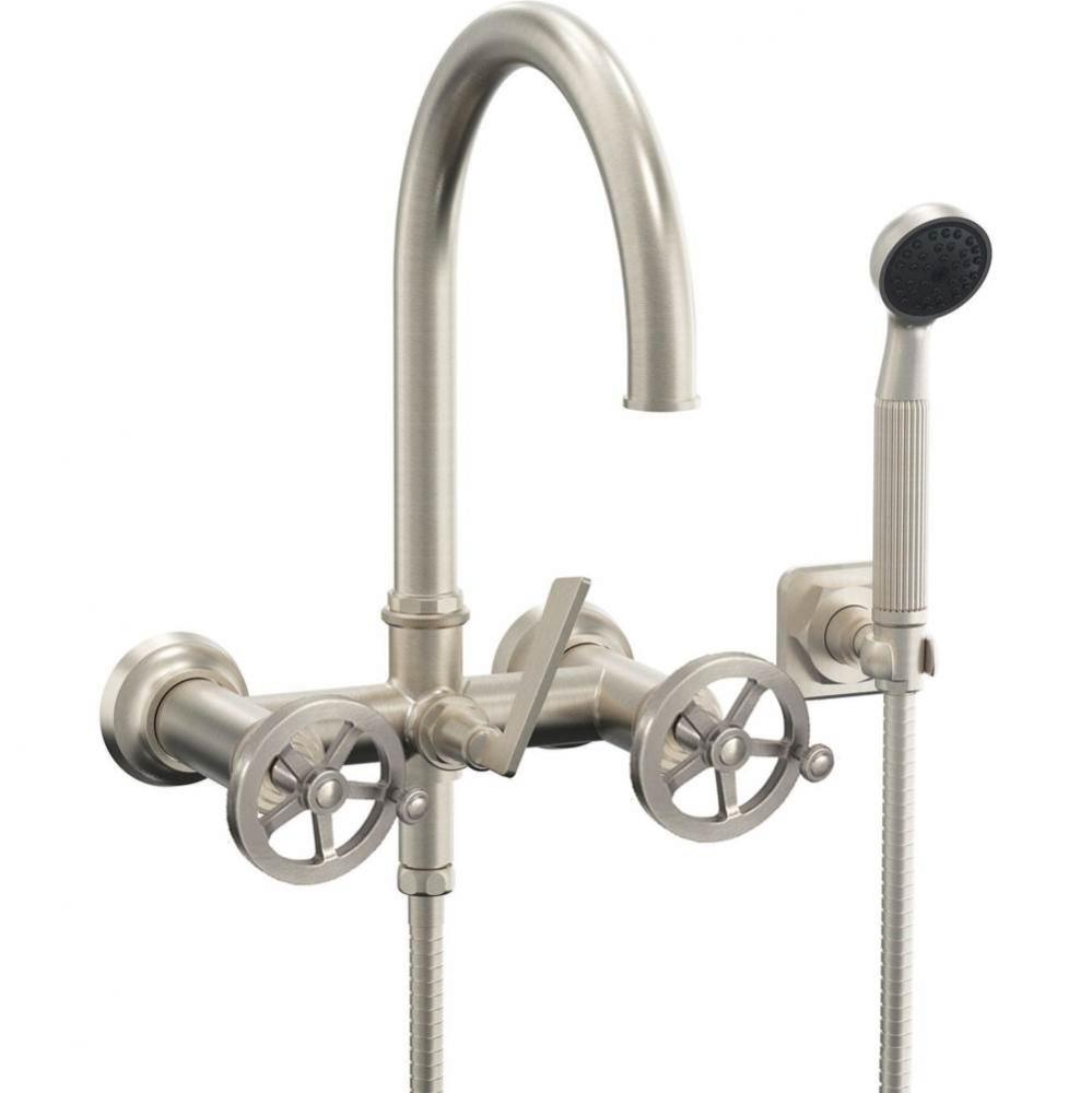 Wall Mount Tub Filler - Wheel Handles