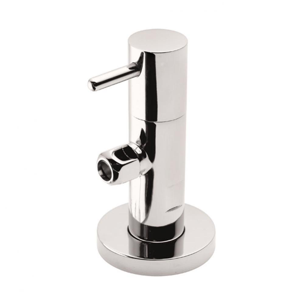 Deluxe Angle Stop With Flange And Decorative Handle