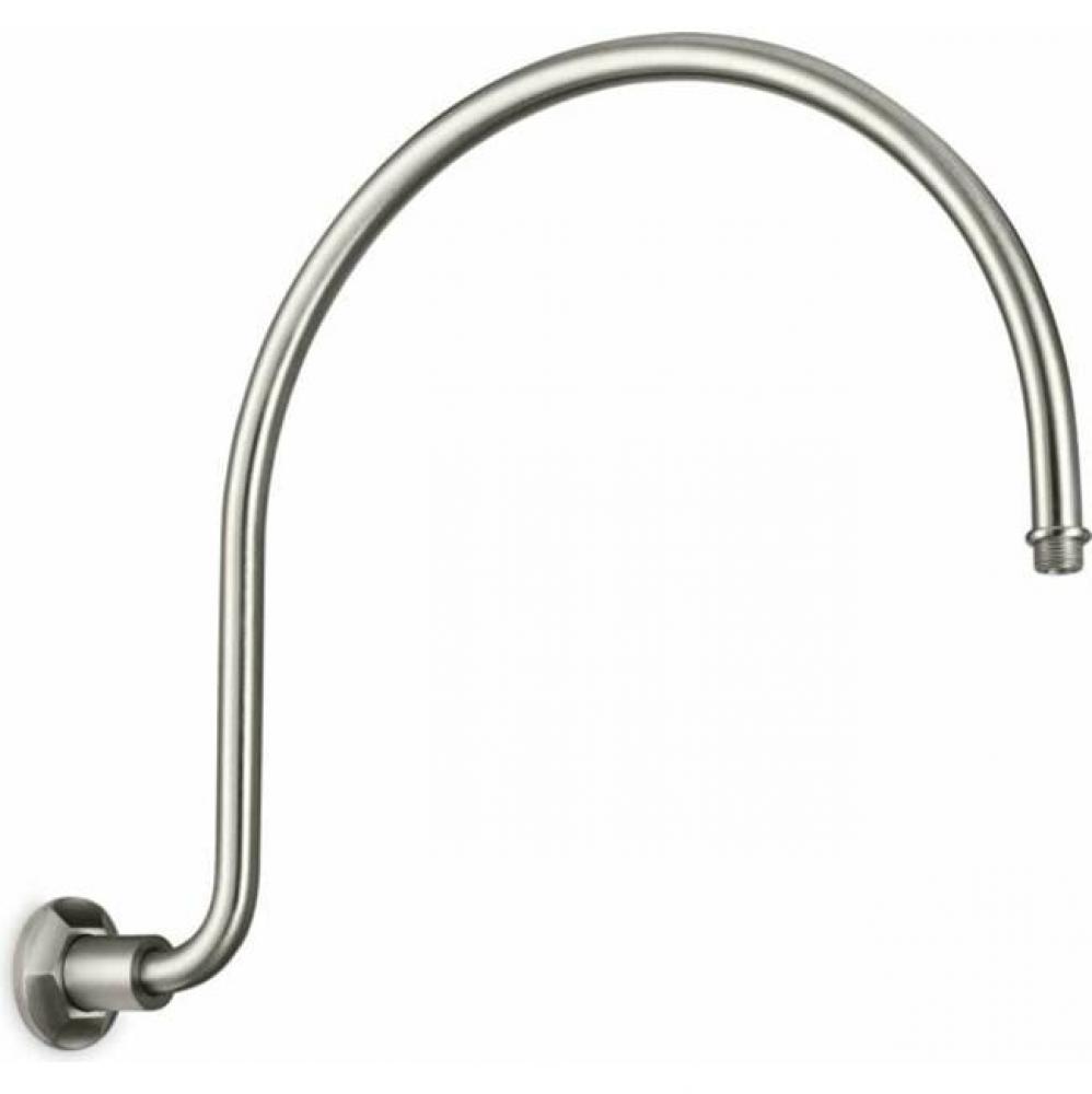 Curved Shower Arm - Hex Base