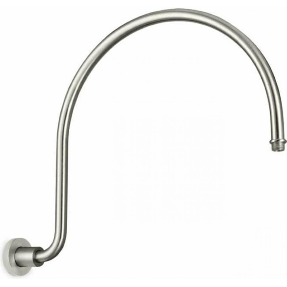 Curved Shower Arm - Round Base