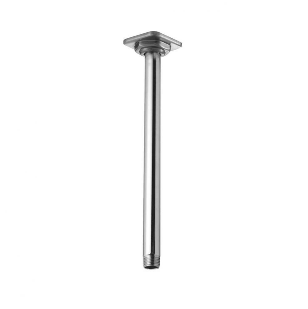 Custom Length Ceiling Shower Arm - Custom Size less than  12'' - Quad Base