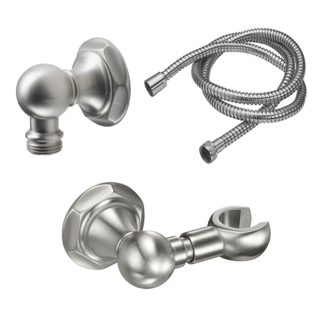 Swivel Wall Mounted Handshower Kit - Hex
