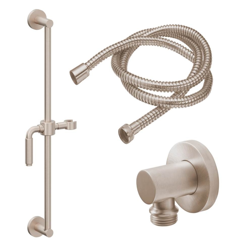 Slide Bar Handshower Kit - Lever Handle with Round Base