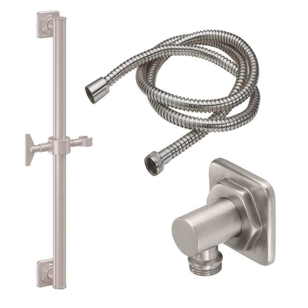 30'' Grab Bar Handshower Kit - Blade Handle with Quad Base