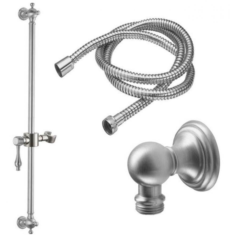 Slide Bar Handshower Kit - Lever Handle with Line Base