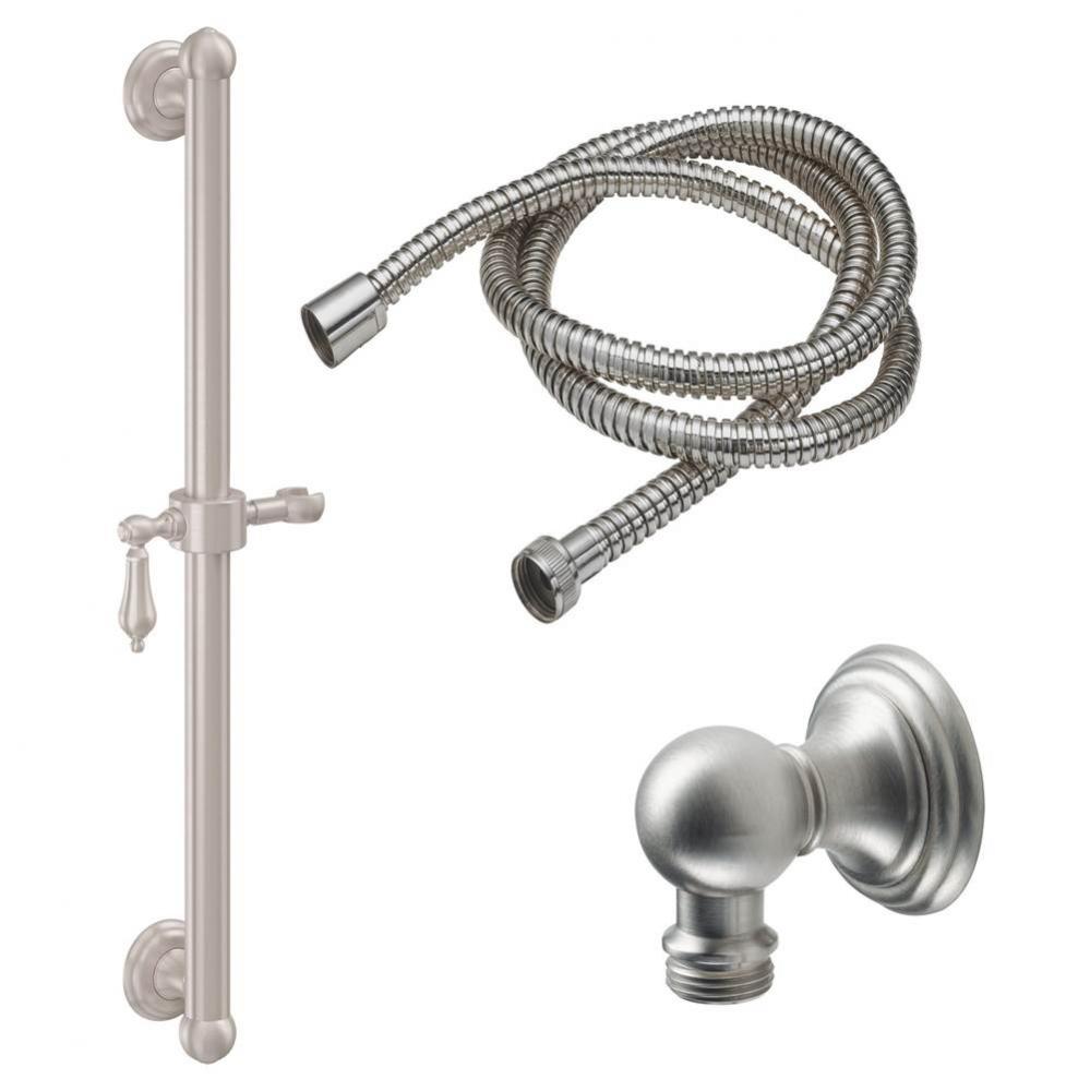 30'' Grab Bar Handshower Kit - Lever Handle with Line Base