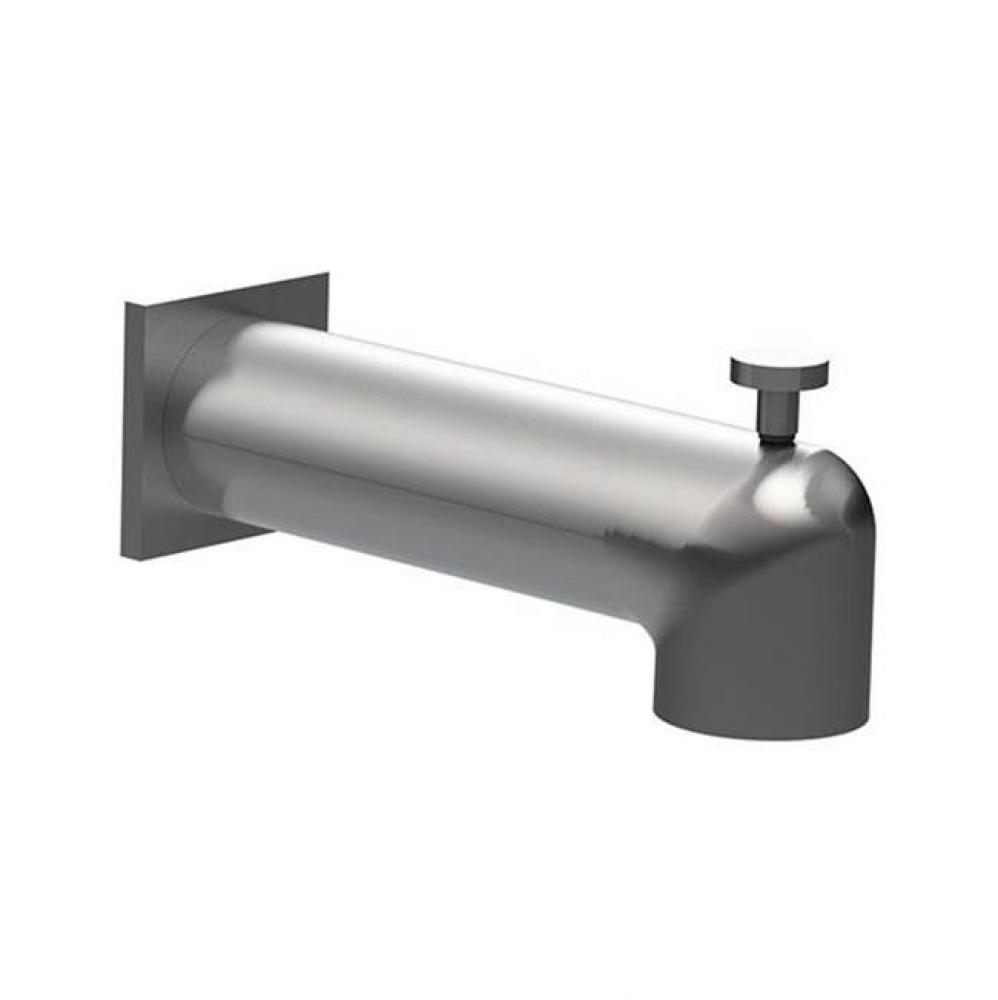 Contemporary Diverter Tub Spout for Pressure Balance