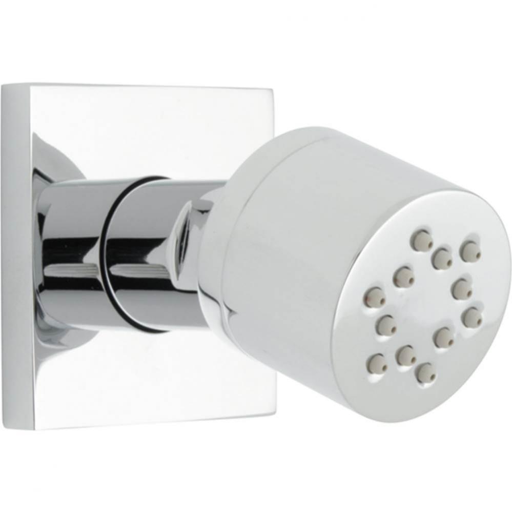 Contemporary Self-Cleaning Jet Body Spray - Flat Square Base