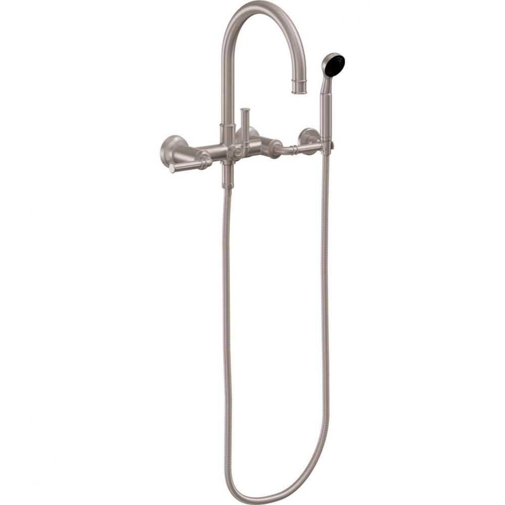 Wall Mount Tub Filler - Lever Handles