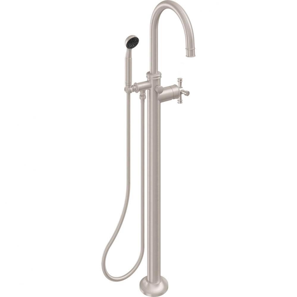 Single Hole Floor Mount Tub Filler