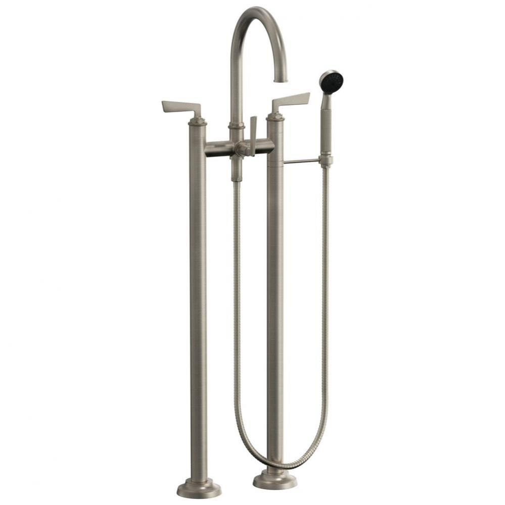 Floor Mount Tub Filler High Spout