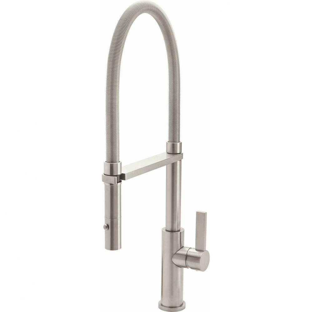 Culinary Pull-Out Kitchen Faucet with Button Sprayer