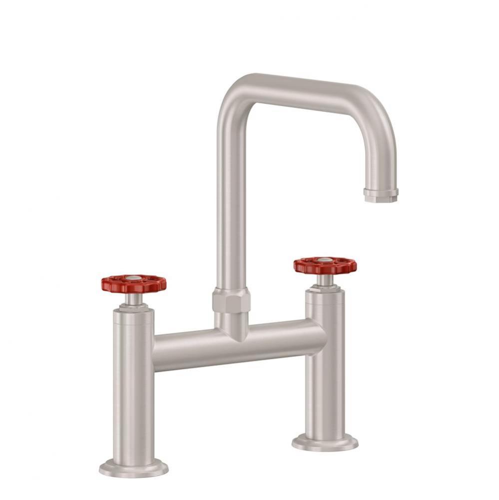 Bridge Kitchen Faucet - Quad Spout