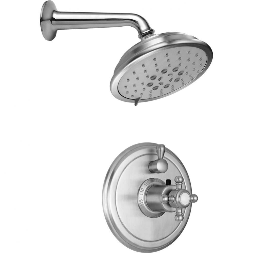 Monterey StyleTherm® 1/2'' Thermostatic Shower System with Single Showerhead