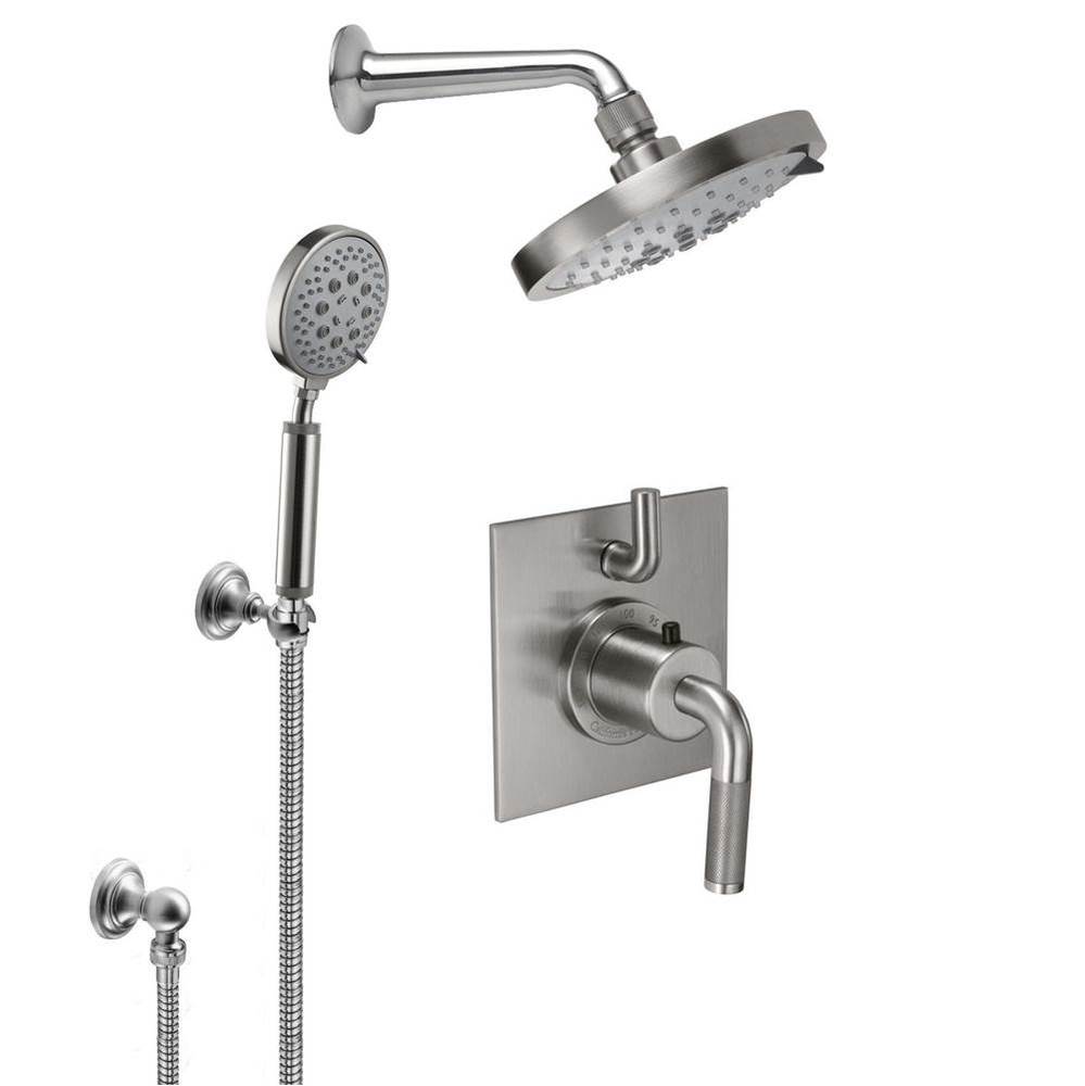 Descanso Styletherm 1/2'' Thermostatic Shower System with Showerhead and Hand Shower