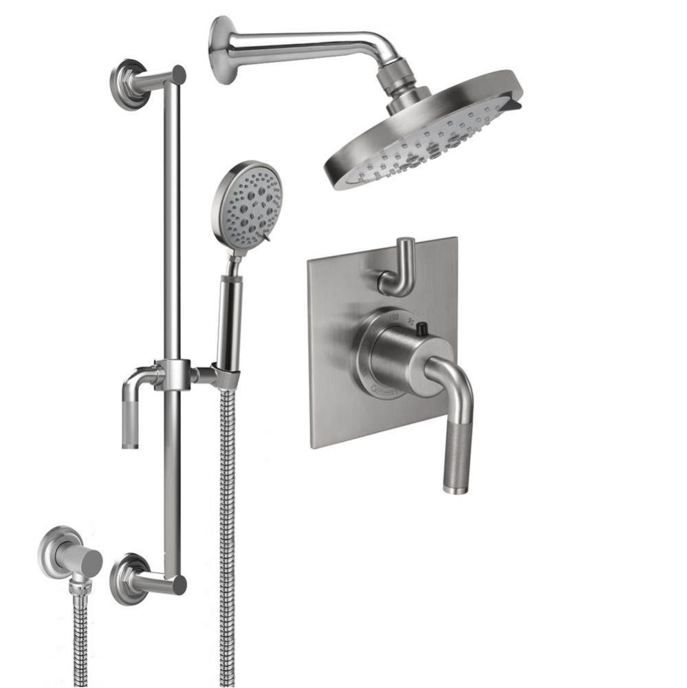 Descanso StyleTherm® 1/2'' Thermostatic Shower System with Handshower Slide Bar