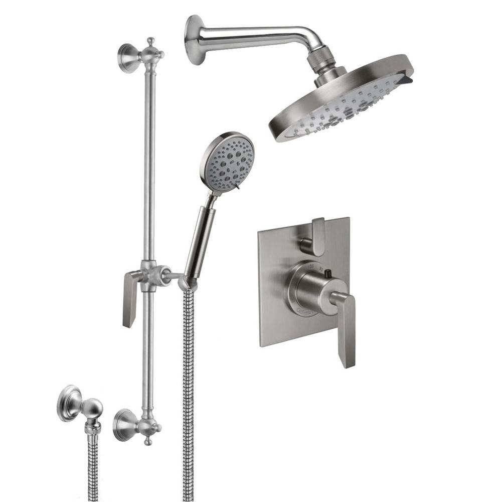 Rincon Bay Styletherm 1/2'' Thermostatic Shower System with Hand Shower Slide Bar