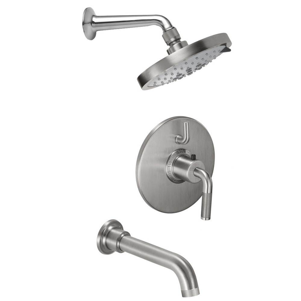 Descanso Styletherm 1/2'' Thermostatic Shower System with Shower Head and Tub Spout