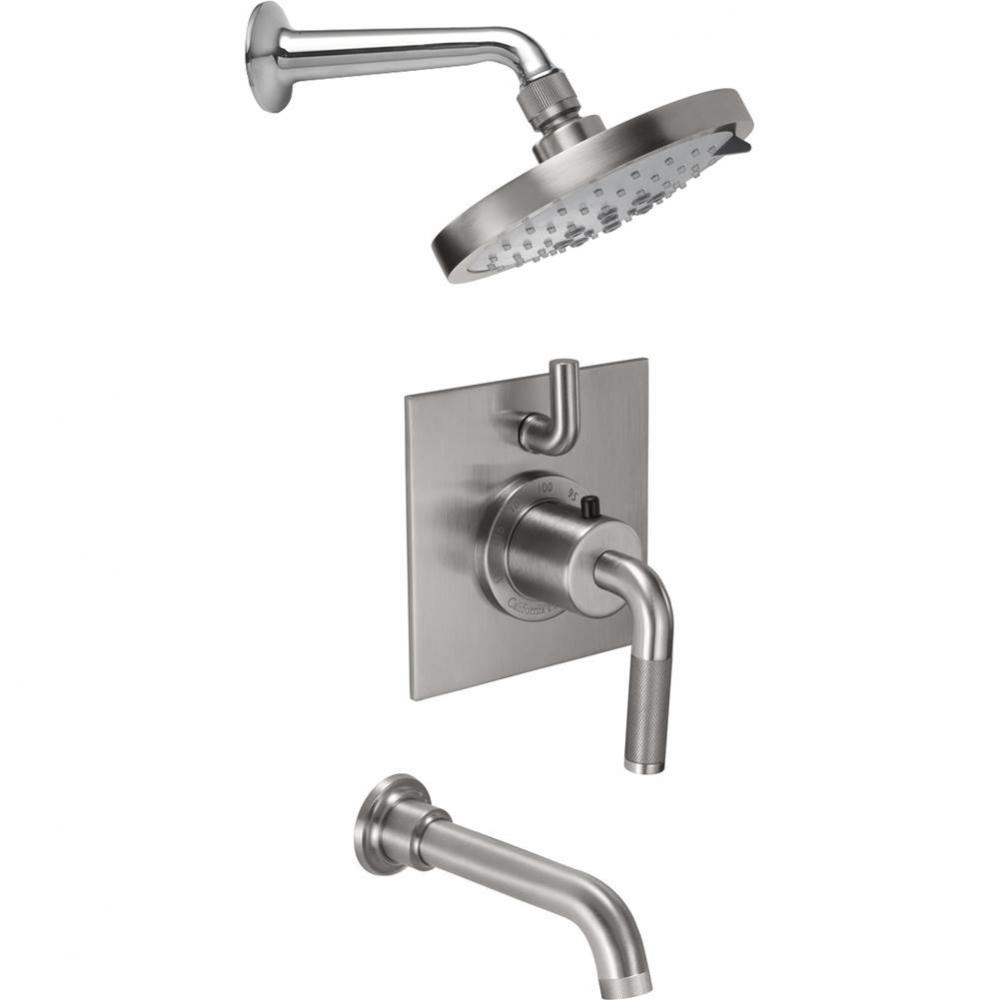 Descanso StyleTherm® 1/2'' Thermostatic Shower System with Showerhead and Tub Spout