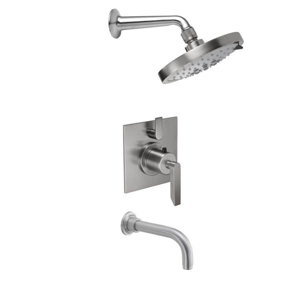 Rincon Bay StyleTherm® 1/2'' Thermostatic Shower System with Showerhead and Tub Spo