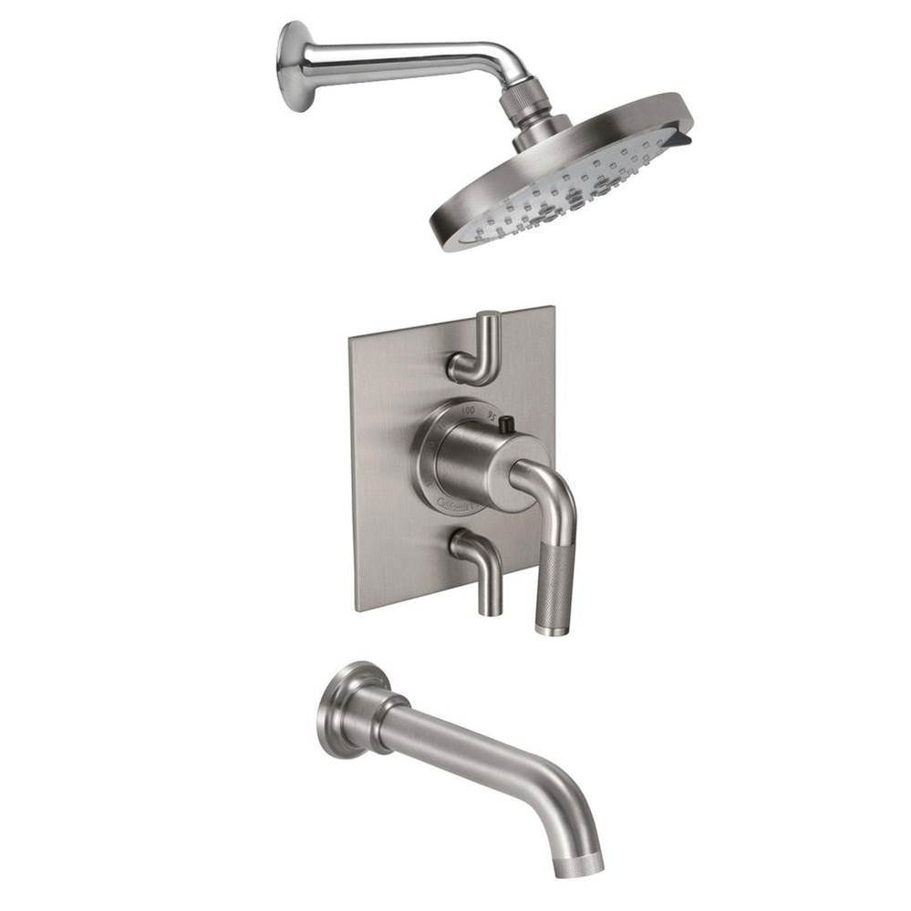 Descanso Styletherm 1/2'' Thermostatic Shower System with Shower Head and Tub Spout