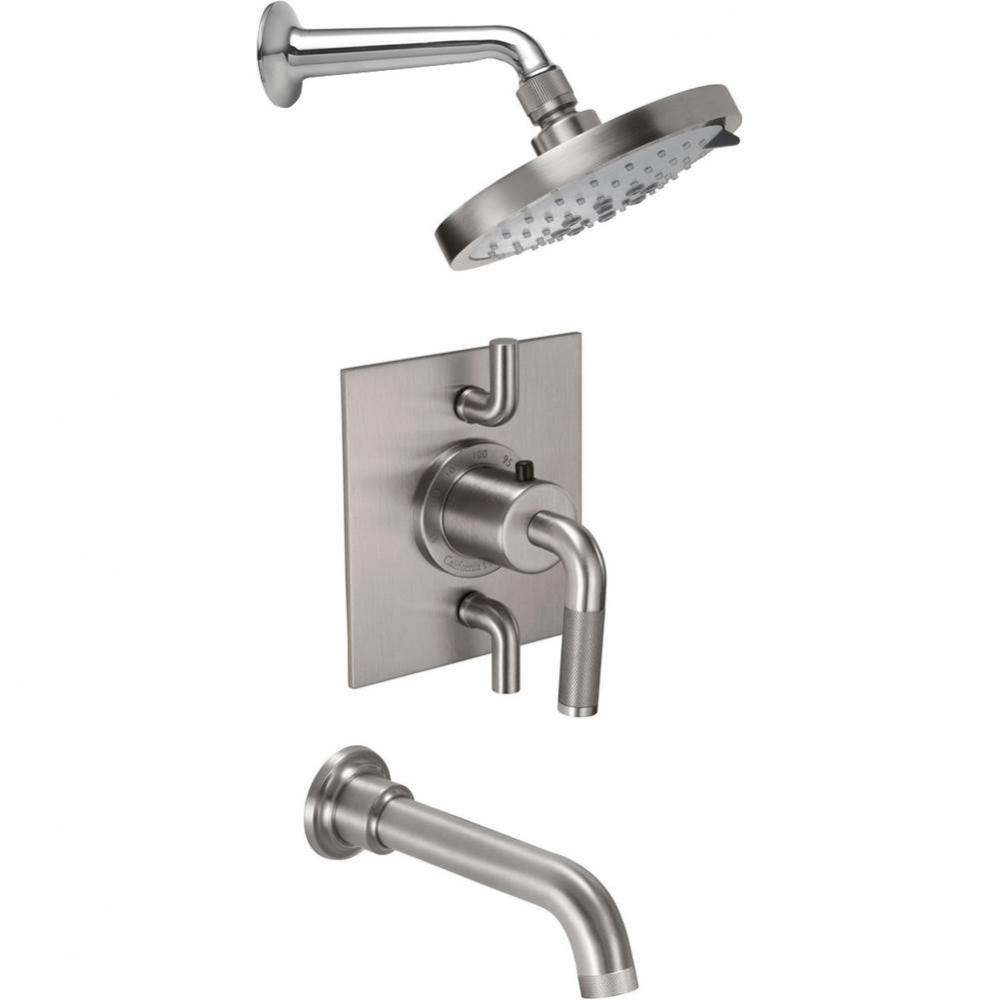 Descanso StyleTherm® 1/2'' Thermostatic Shower System with Showerhead and Tub Spout