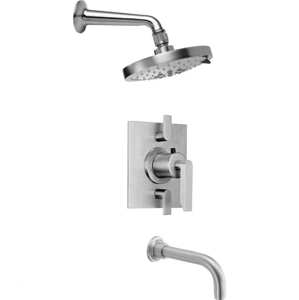 Rincon Bay StyleTherm® 1/2'' Thermostatic Shower System with Showerhead and Tub Spo