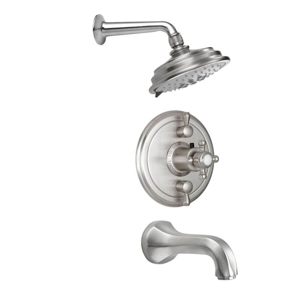 Monterey StyleTherm® 1/2'' Thermostatic Shower System with Showerhead and Tub Spout