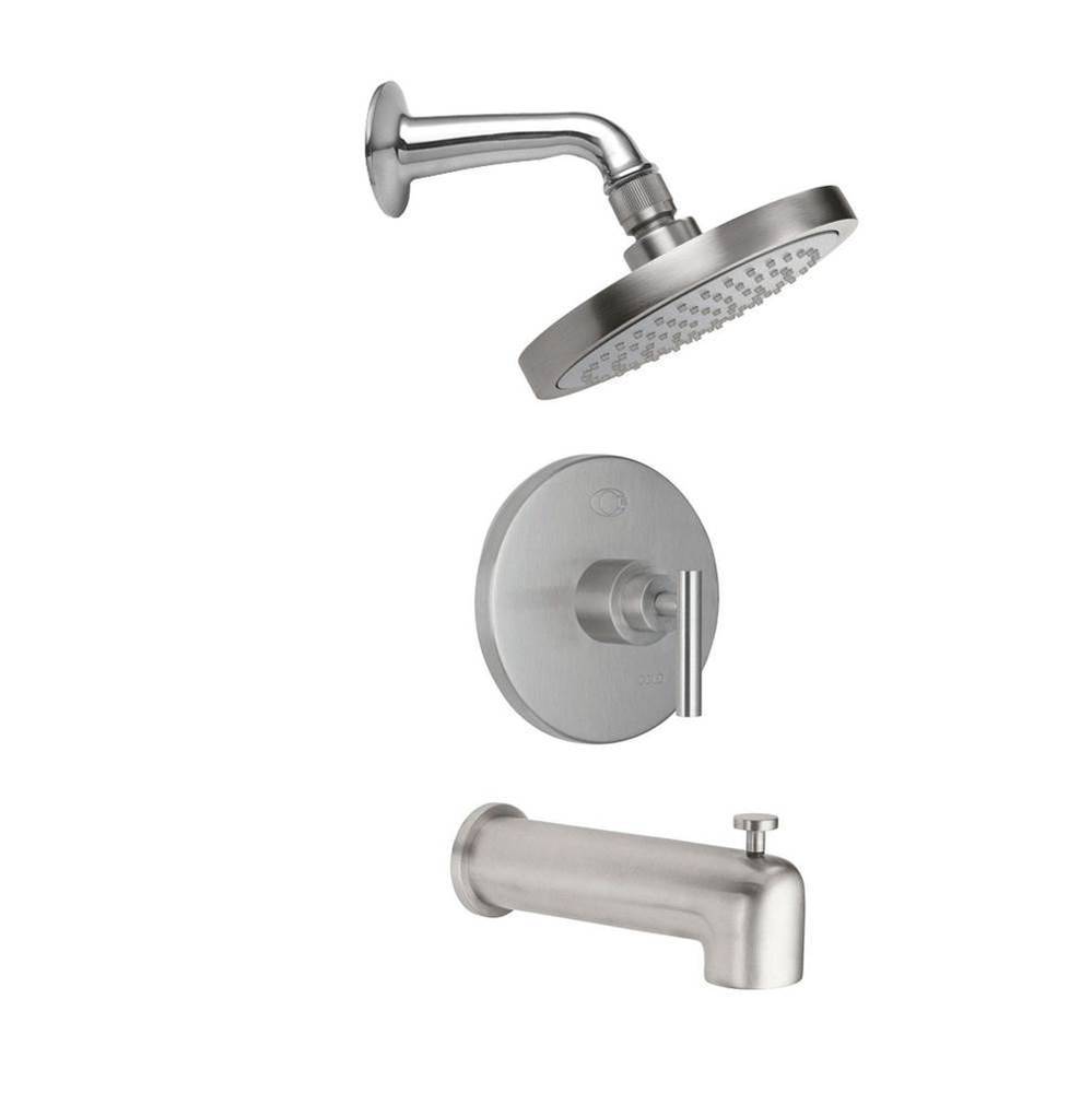 Tiburon Pressure Balance Shower System with Showerhead and Tub Spout