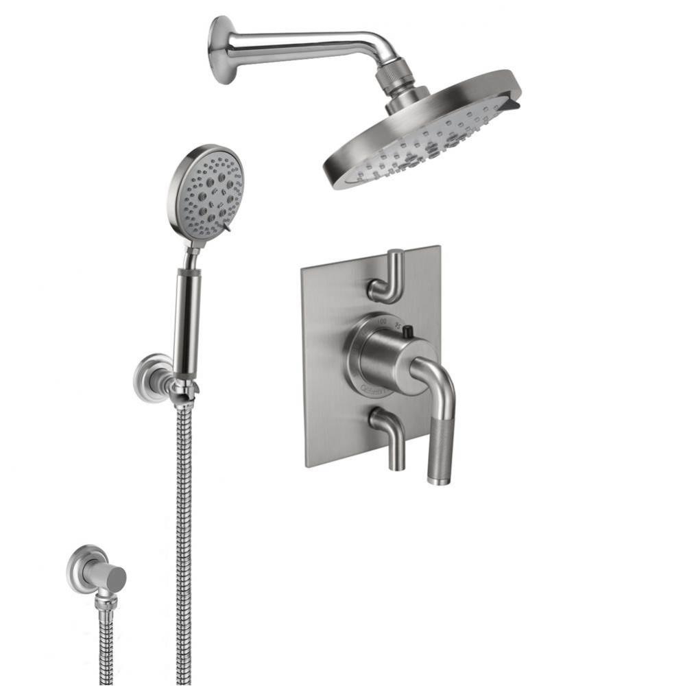 Descanso StyleTherm® 1/2'' Thermostatic Shower System with Showerhead and Handshowe