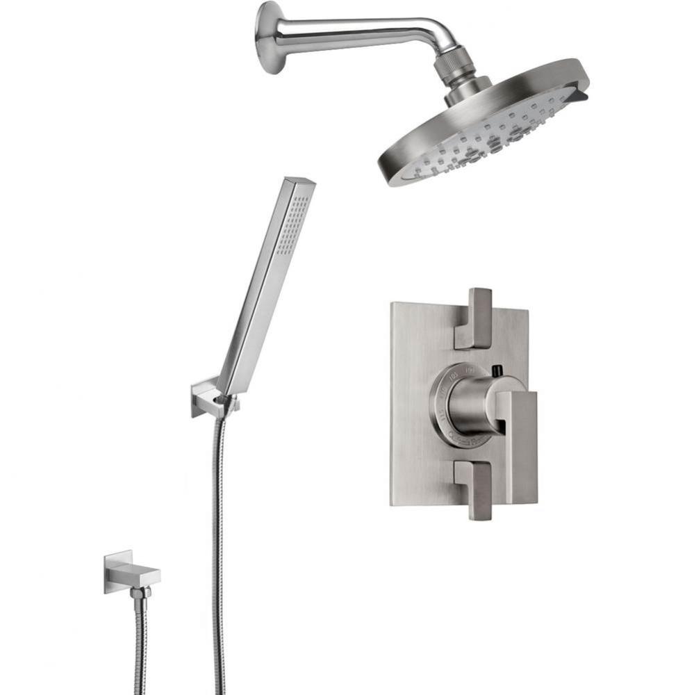 Morro Bay StyleTherm® 1/2'' Thermostatic Shower System with Showerhead and Handshow