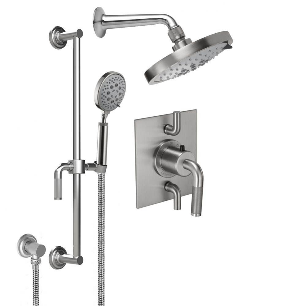 Descanso StyleTherm® 1/2'' Thermostatic Shower System with Showerhead and Handshowe