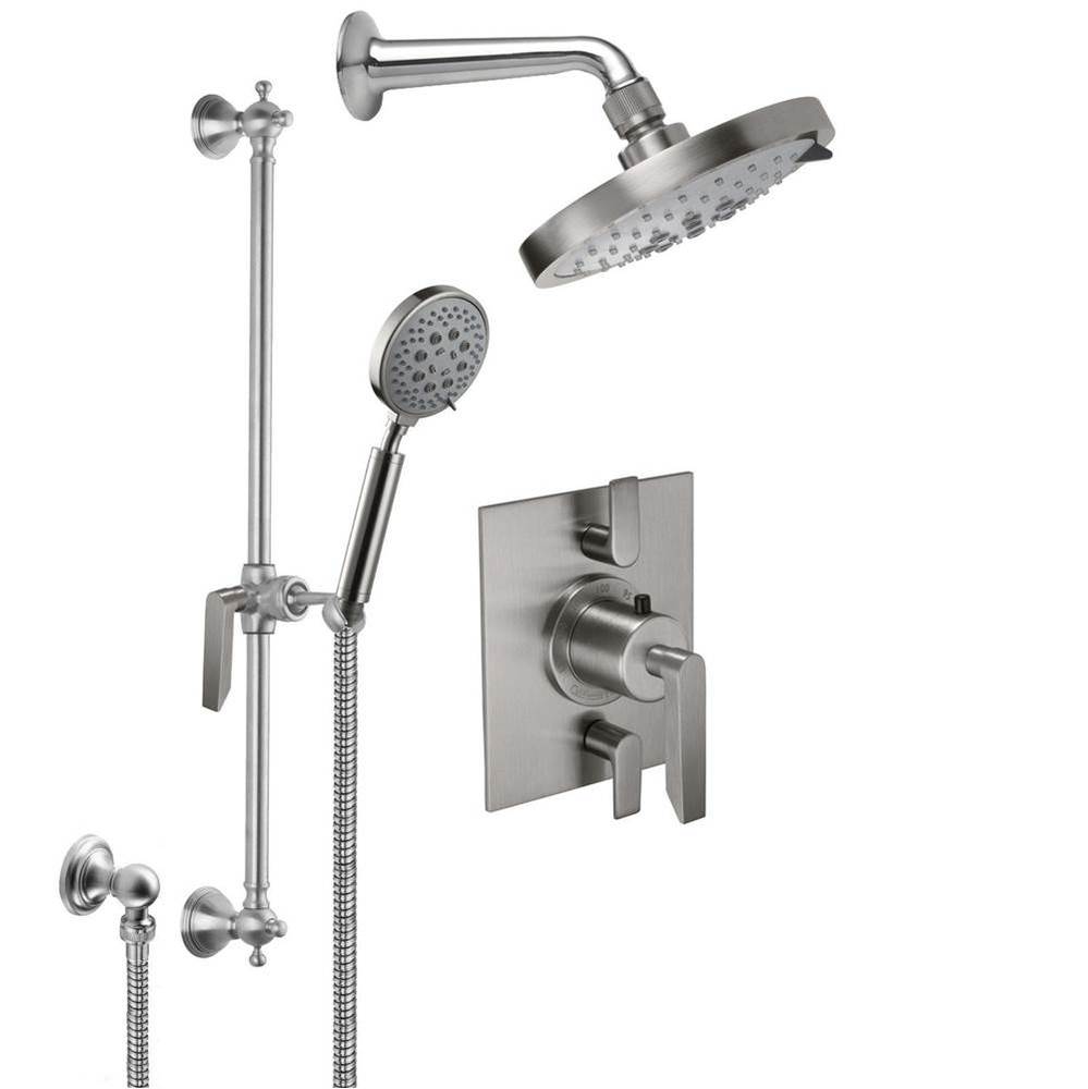 Rincon Bay Styletherm 1/2'' Thermostatic Shower System with Showerhead and Hand Shower o