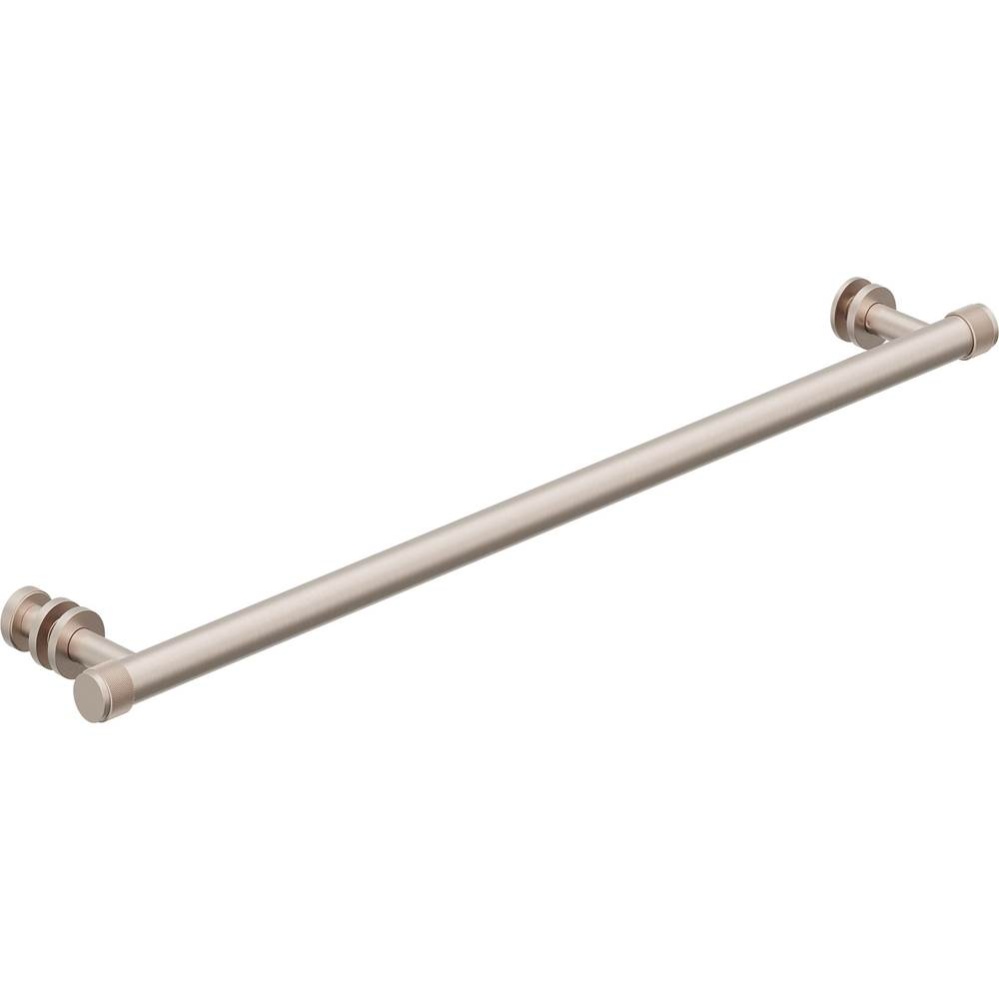 24'' Shower Towel Bar and Robe Hook - Knurled