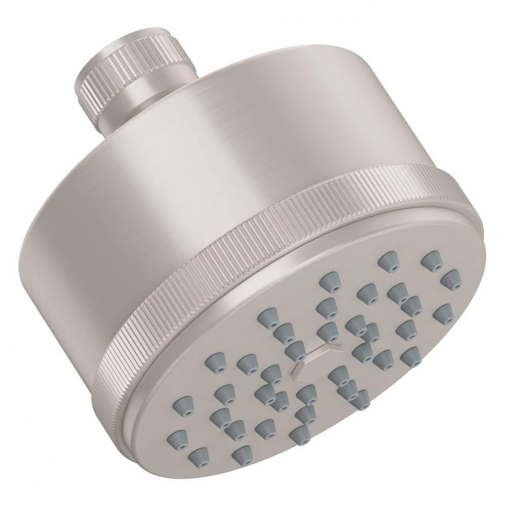 3'' Brass Single-Function Showerhead - Coined