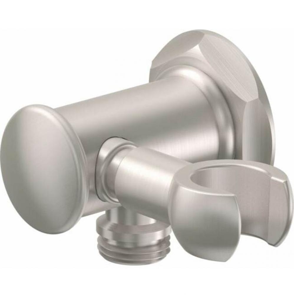 Supply Elbow with Swivel Handshower Holder - Hex Base