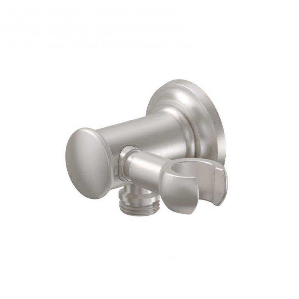 Decorative Supply Elbow with Swivel Handshower Holder - Concave Base