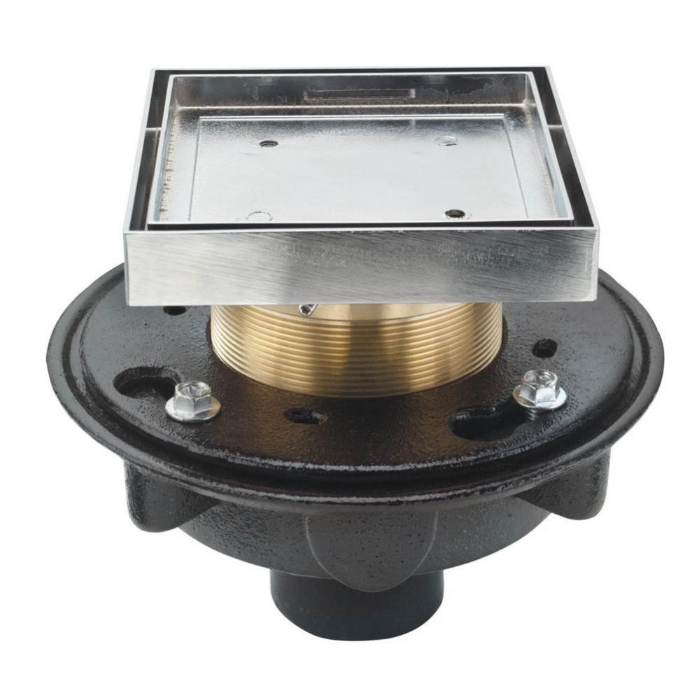 Tile StyleDrain ® Set with 2'' No-Hub