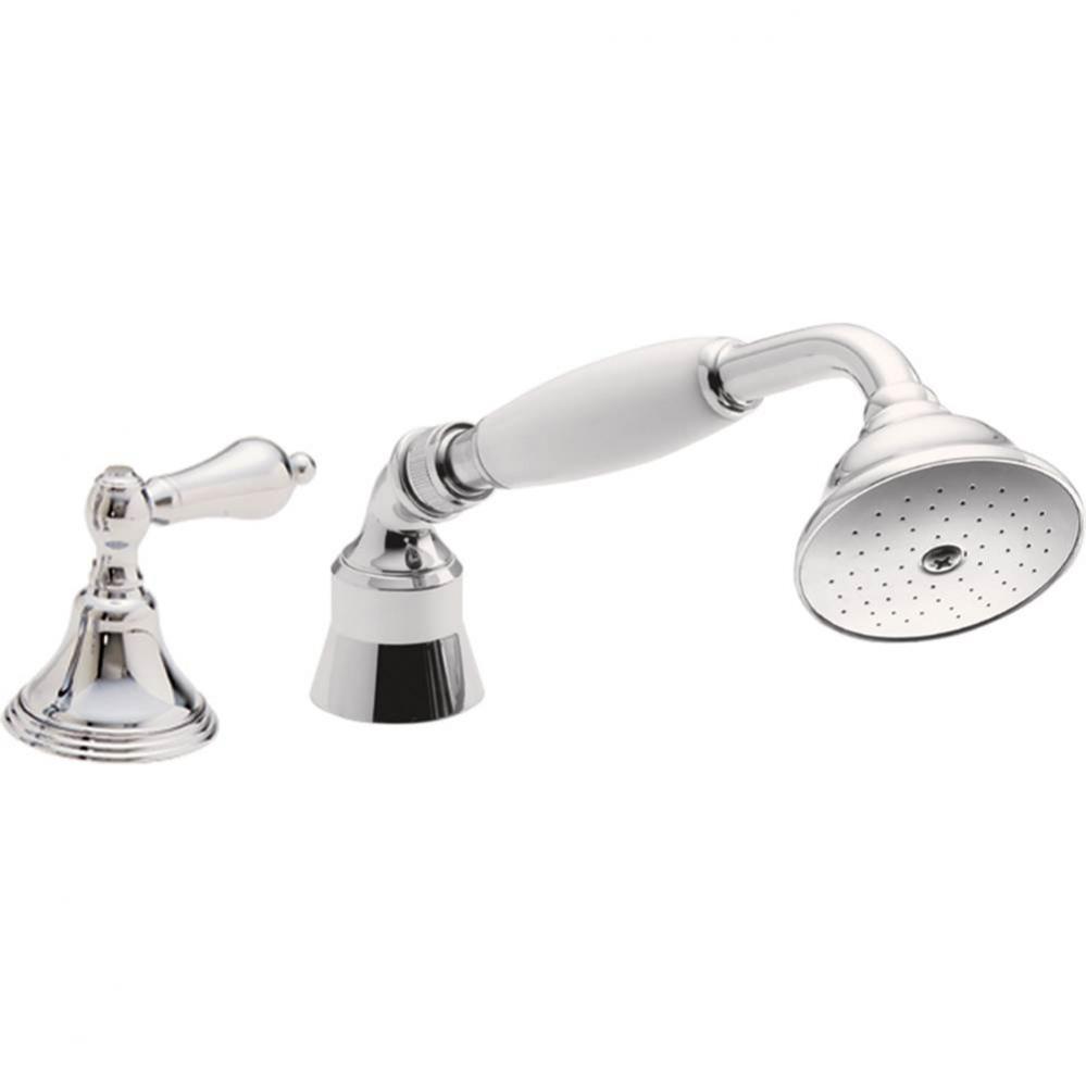 Complete Handshower & Diverter for Roman Tub