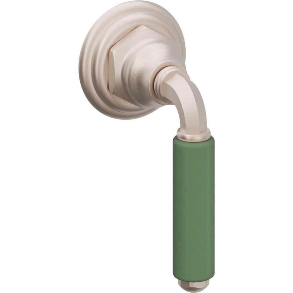 30'' Grab Bar Handshower Kit - Green Porcelain Lever Handle with Line Base