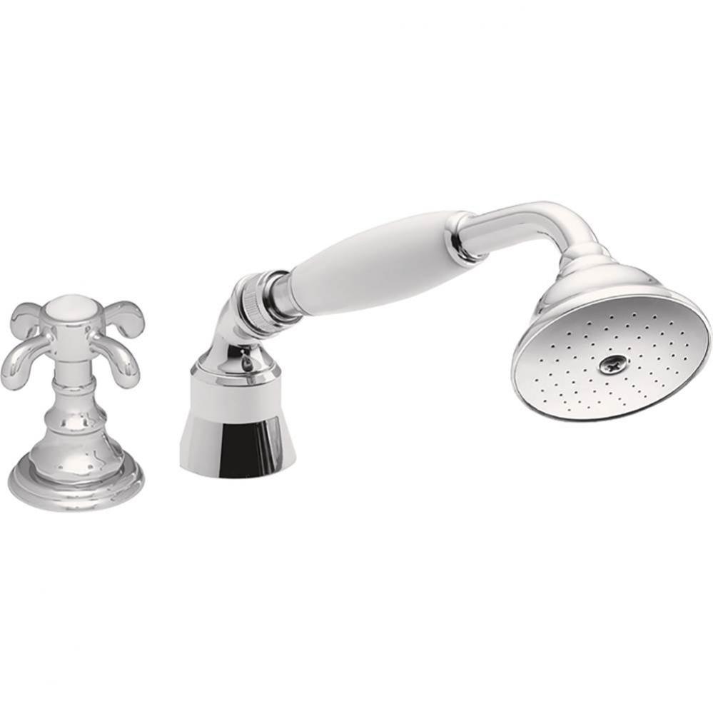 Complete Handshower & Diverter for Roman Tub