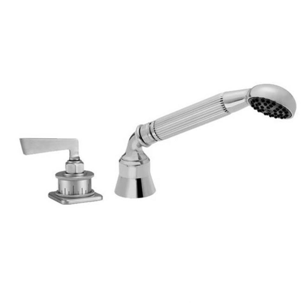 Industrial Handshower & Diverter Trim Only for Roman Tub