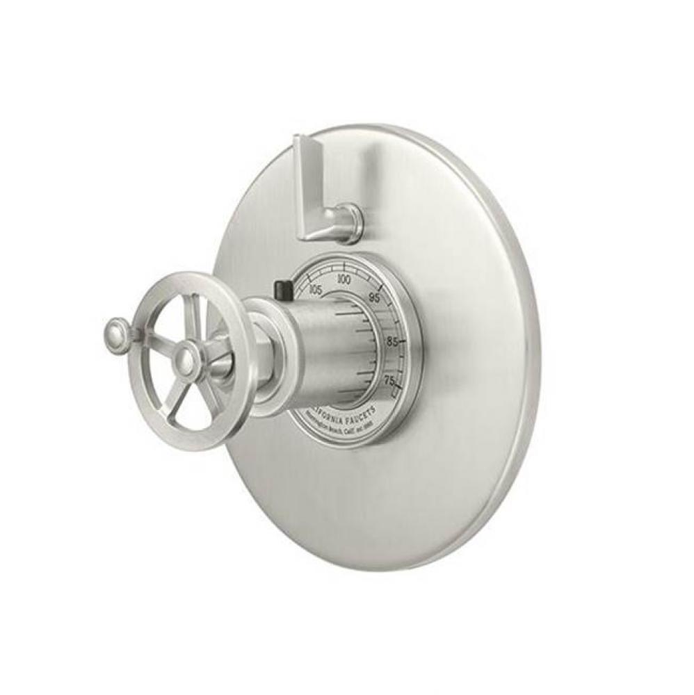 StyleTherm Round with Single Volume Control - Wheel Handle