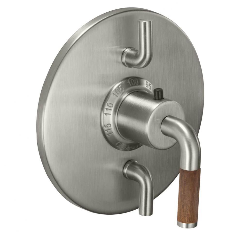 StyleTherm® Trim Only with Dual Volume Control - Teak Handle