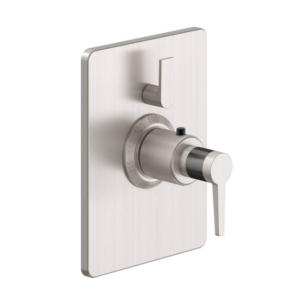 StyleTherm® Trim Only With Single Volume Control - Carbon Fiber Insert